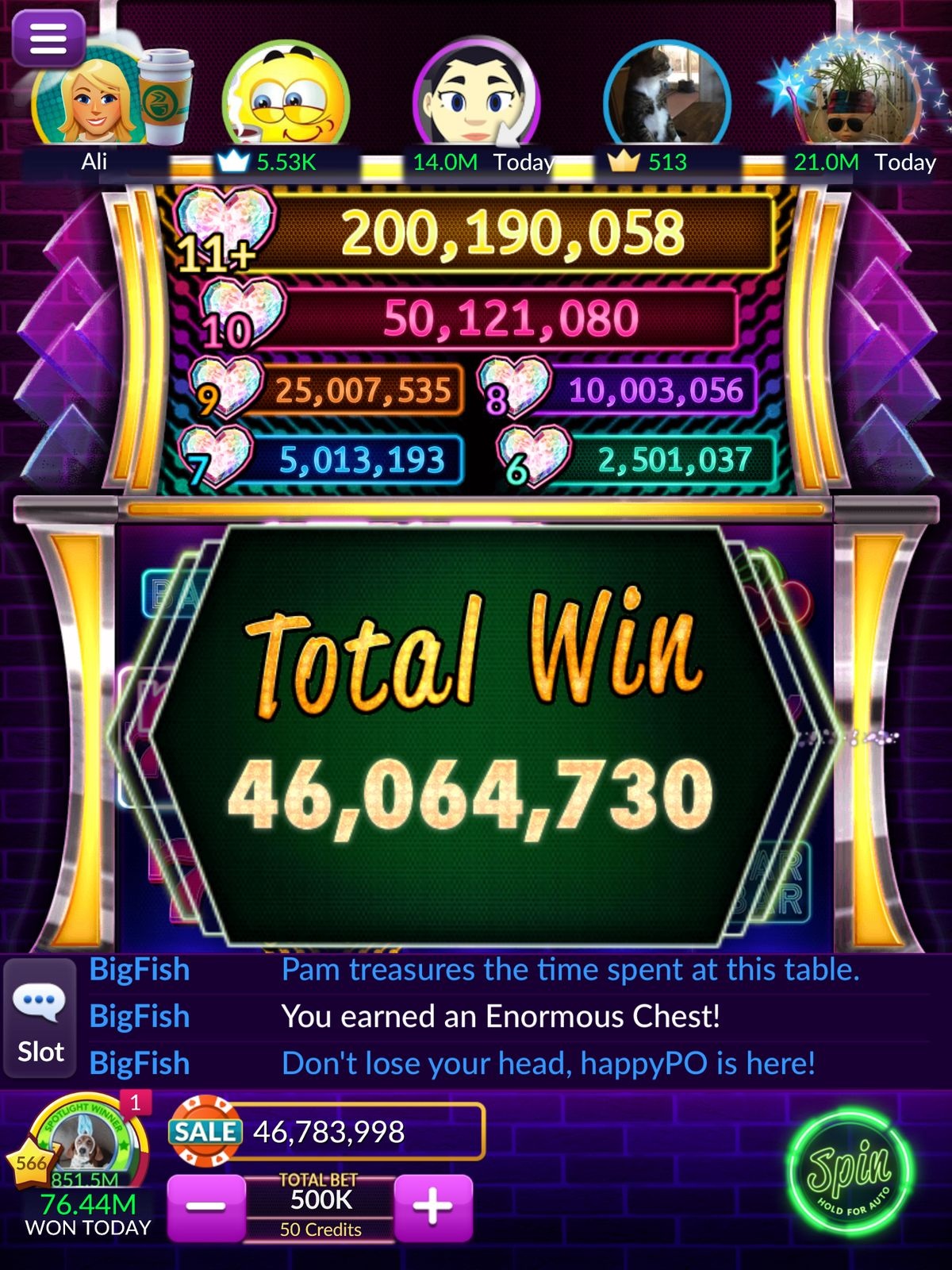 777 SweepStakes game